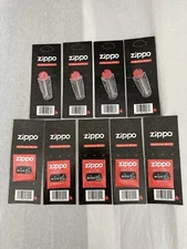 Zippo Genuine Flint Lot Of 4 And Wick 5 New
