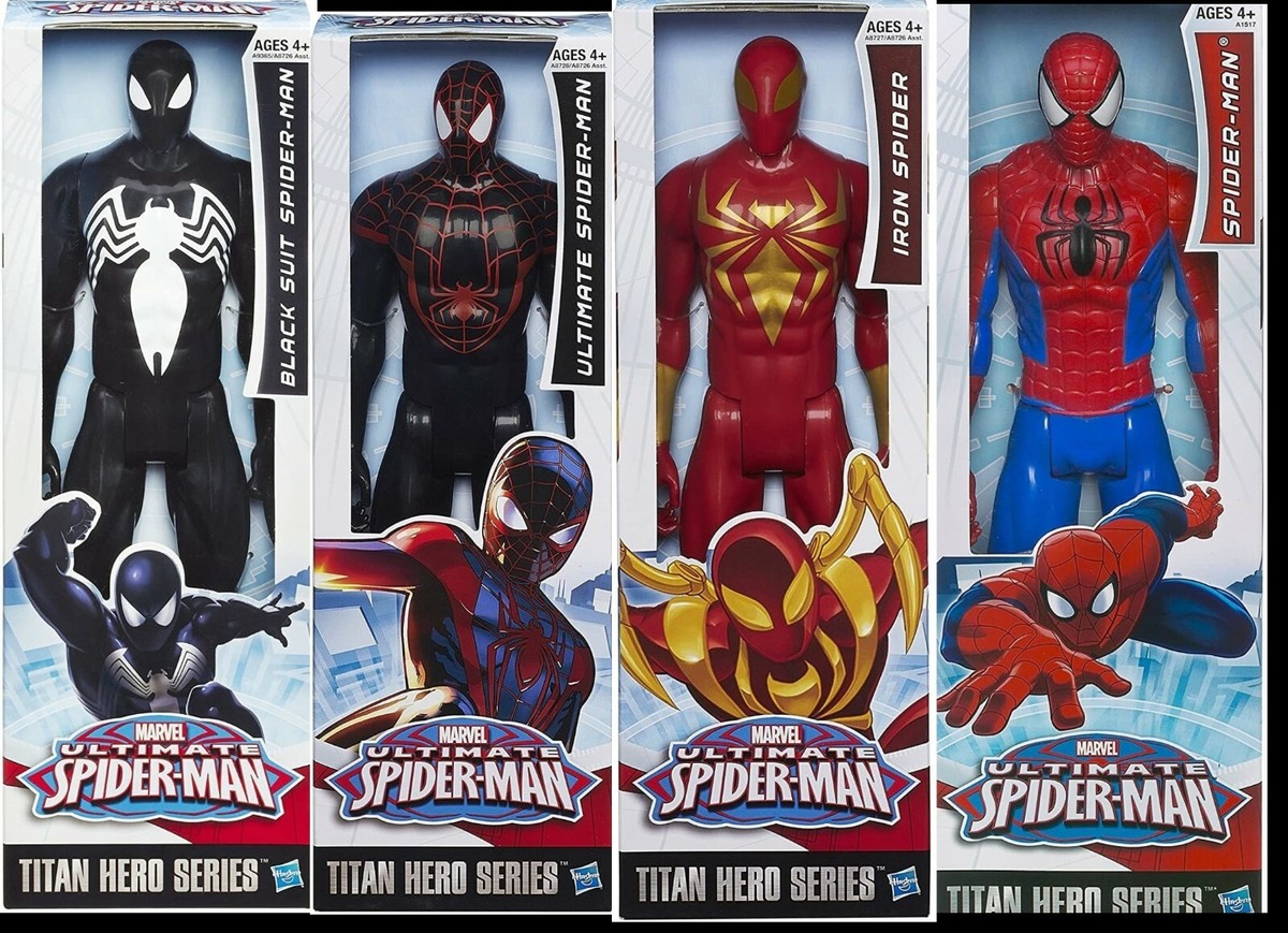 Lot - An Oversized Spiderman Action Figure, in original packaging