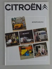 Brochure Citroen Delivery Van Stand approx. 1981 Netherlands