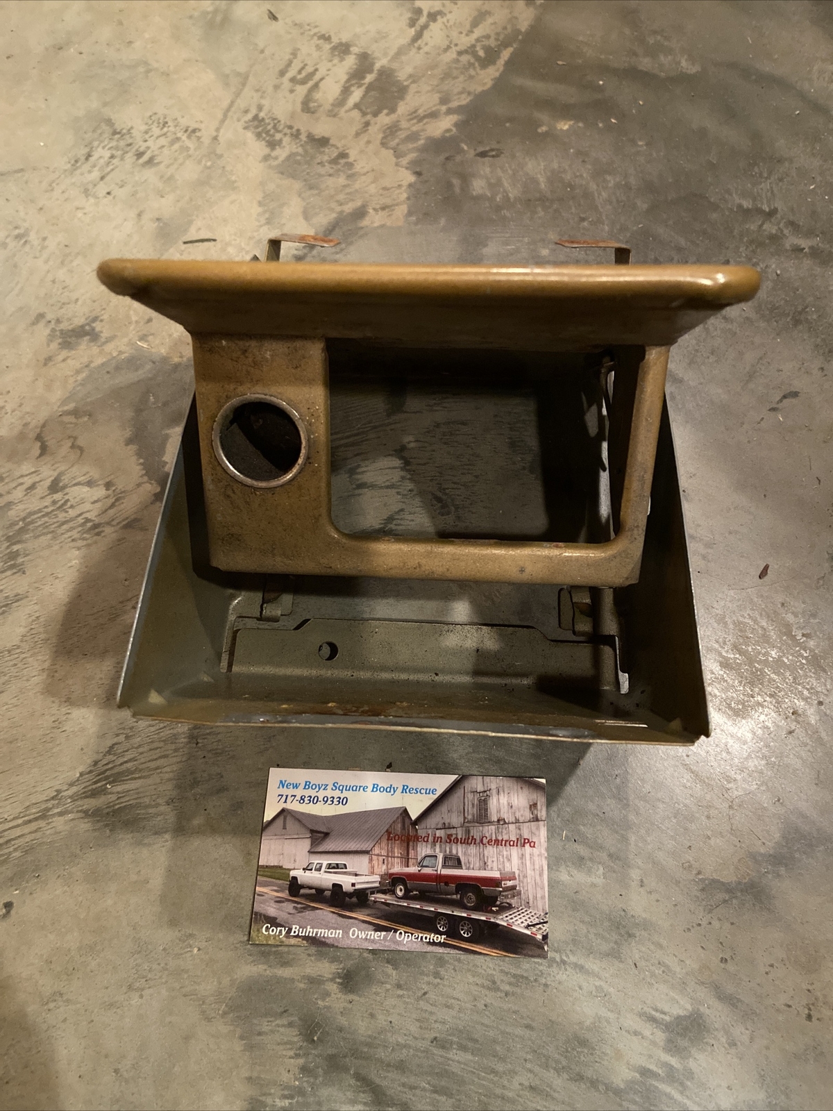Gold squarebody ashtray eBay