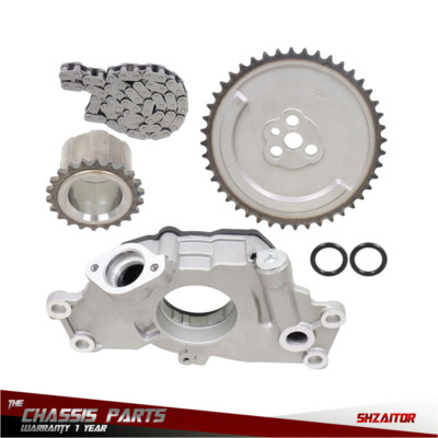 Oil Pump With Timing Chain Kit For Chevrolet GM 07-97 4.8L 5.3L 6.0L LS1 LS2 LS3