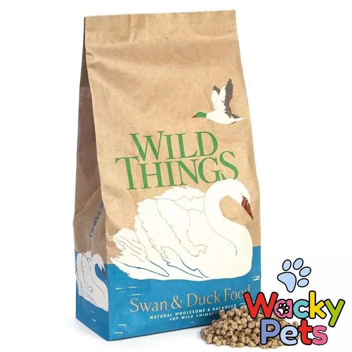 DUCK / SWAN FOOD: Wild Things 13 kg Waterfowl / Swan / Duck Food