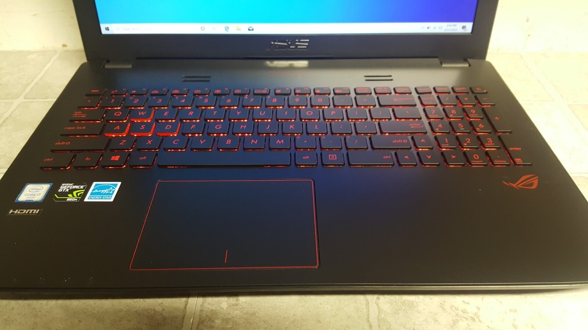 Asus GL552VW Gaming Laptop, Intel core I7-6700HQ CPU @2.6Hz 8GB