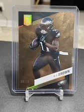 GOLD! AJ Brown 2023 Donruss Elite  #39 Gold SP 10/10 - Philadelphia Eagles