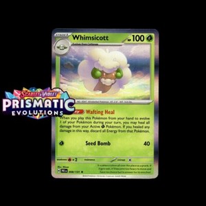whimsicott pokemon card Whimsicott V (Full Art) - SWSH09: Brilliant Stars [ULTRA RARE] main image 0
