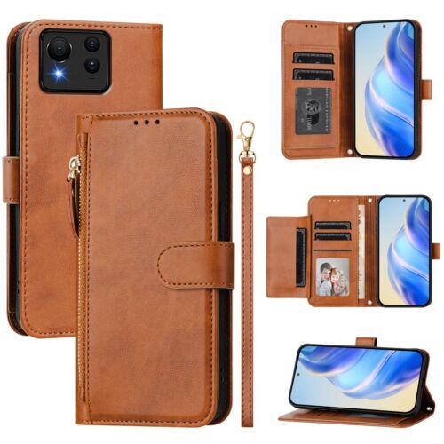 For Asus Zenfone 11 Ultra, Luxury Multi-function Flip Leather Wallet Case Cover - Picture 15 of 21