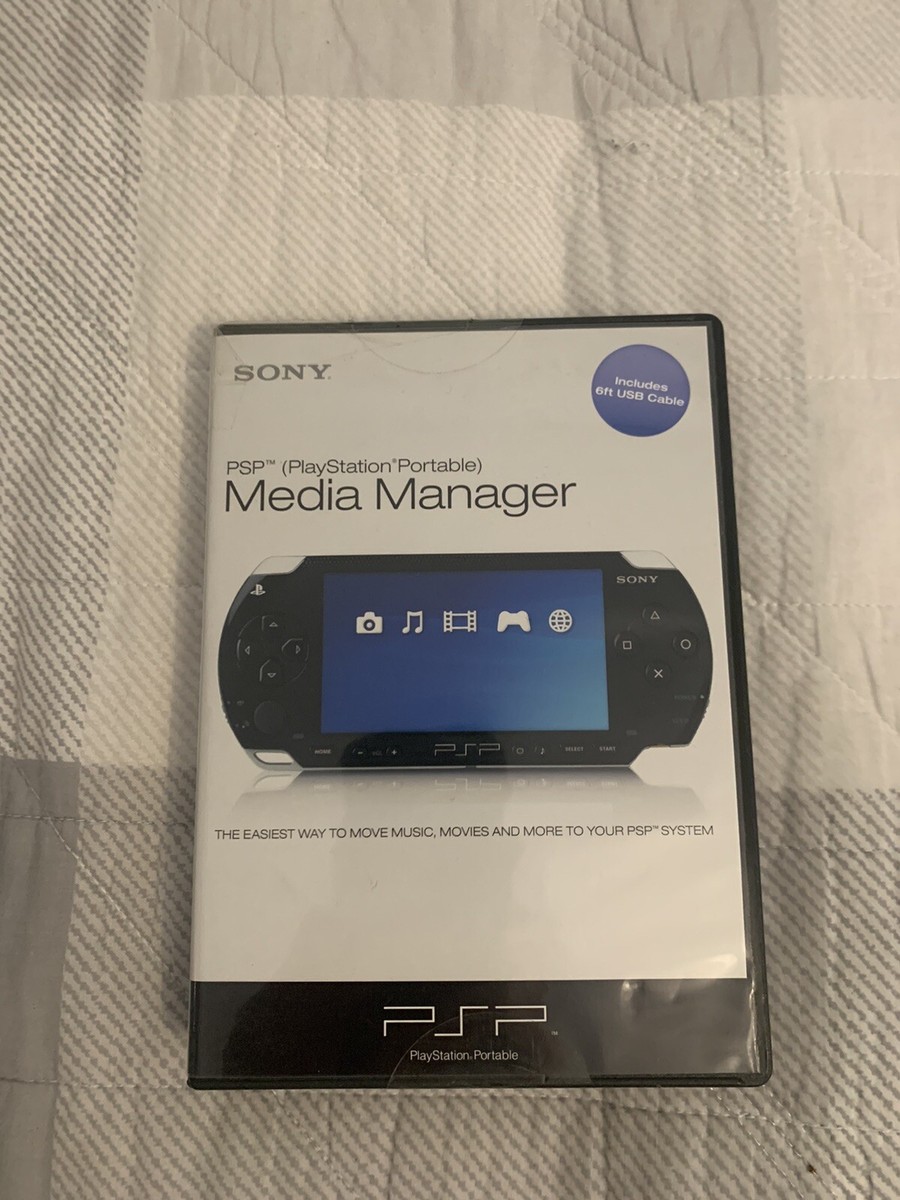 PlayStation Portable PSP Media Manager (2005) | eBay