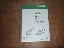 Wacker VPR 1350 Vibroplate Compactor Operator Maintenance Service Repair Manual
