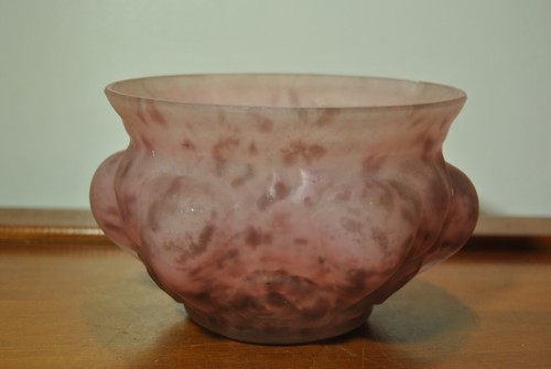 Coupe patte de verre art nouveau ou déco style Daum Majorelle ? - Picture 18 of 24