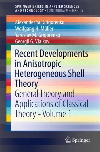 Springerbriefs in Applied Sciences and Technology Ser.: Recent Developments ...