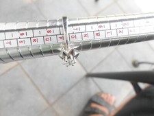 Weissgoldring 14k, 585, mit Diamant Solitär ca. 0,35ct