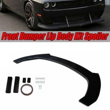 71 Universal Front Bumper Lip Splitter Spoiler Flat Under Panel Plate Diffuser 71 Universal Front Bumper Lip Splitter Spoiler Flat Under Panel Plate Diffuser