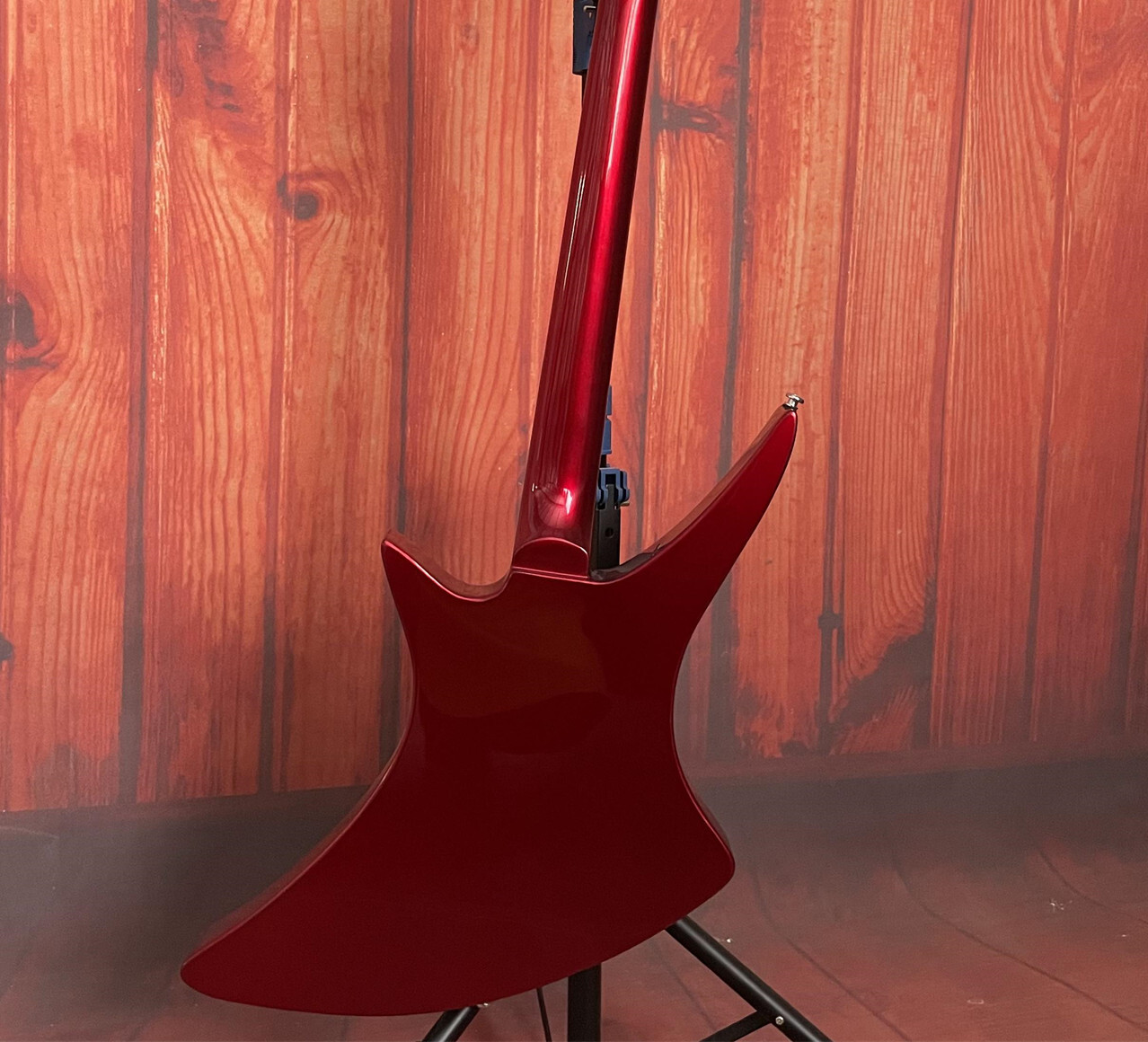 Red Skyhawk X79 6 Strings Electric Guitar HPL Fretboard Set in Joint