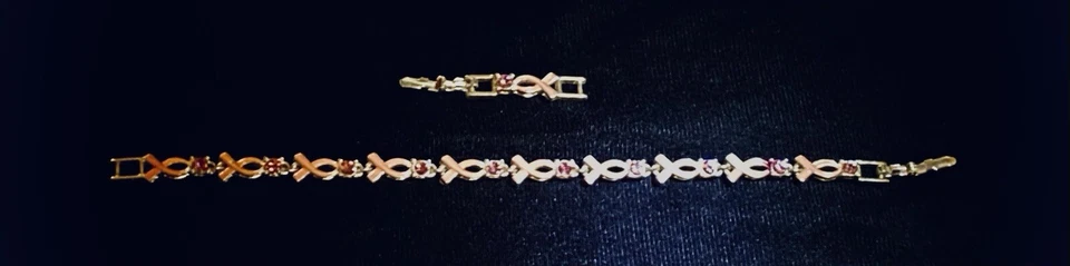 Vintage Avon Breast Cancer Hope Awareness Bracelet with Extender - Image 3 of 4