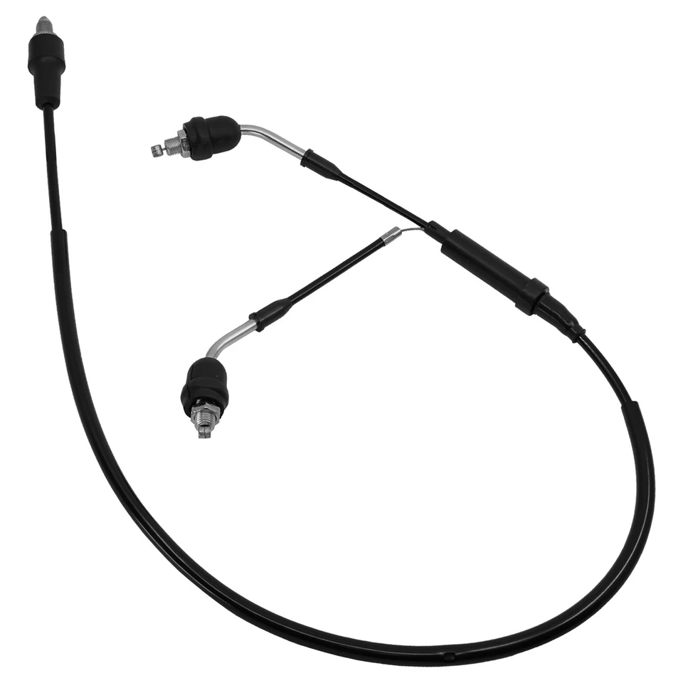 Caltric Dual Throttle Pump Cable for Yamaha Banshee YFZ350 ATV 1987 1988-2006 - Image 3 of 4