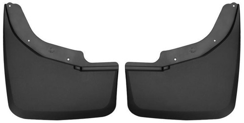 Husky Liners 15 Chevrolet Silverado 3500 HD Black Dually Rear Mud Guards - Picture 2 of 13