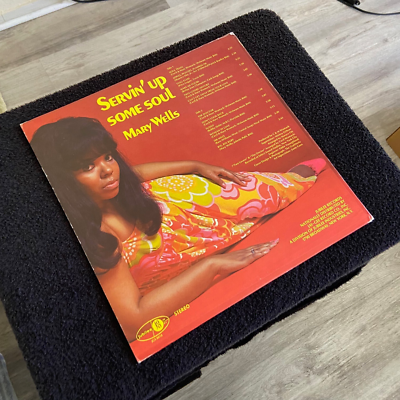 Mary Wells - Servin' Up Some Soul 1968 LP (First Pressing