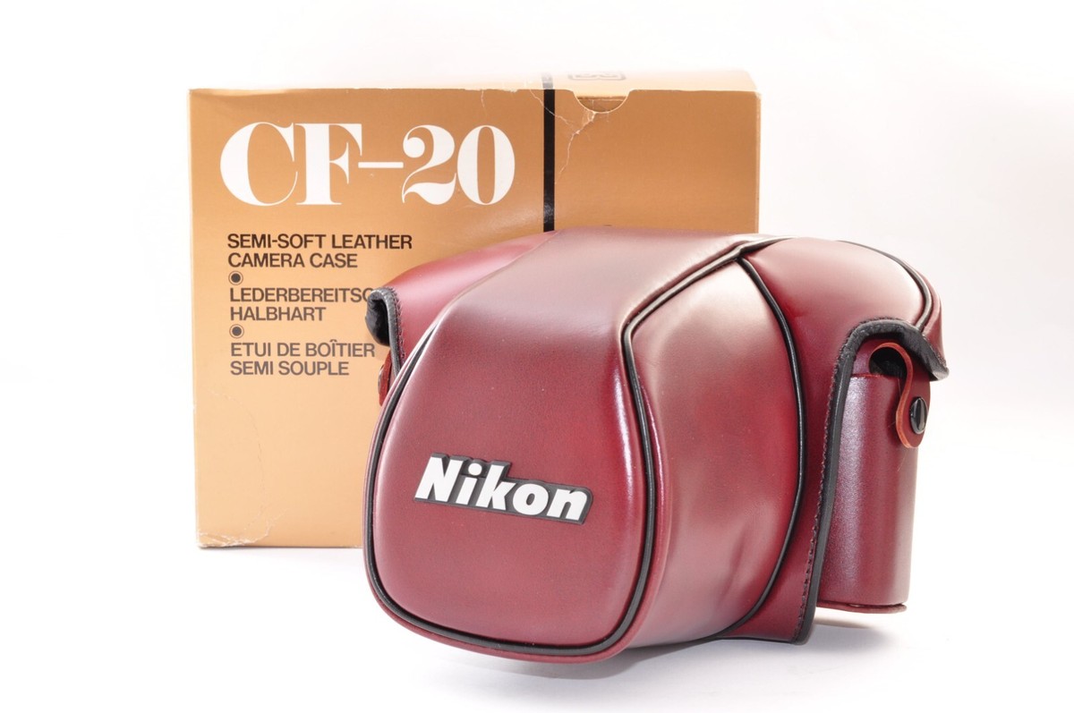 Nikon CF-20 Genuine Leather Camera Case for F3 HP from JAPAN 
