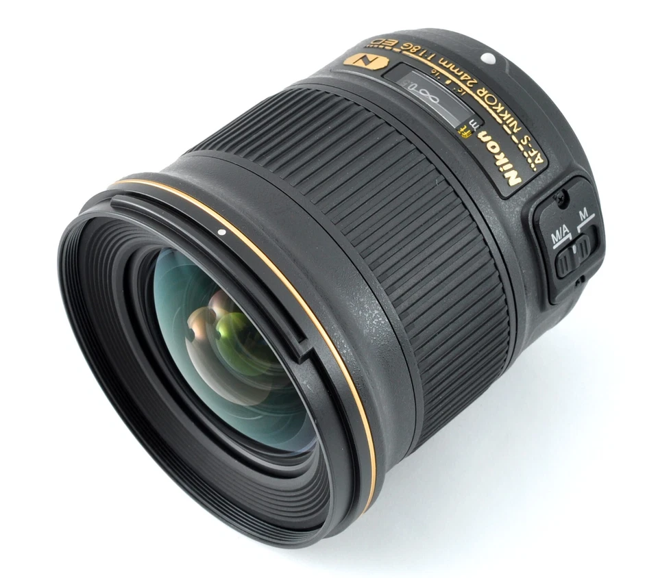 Nikon AF-S NIKKOR 24mm f/1.8G ED lente principal gran angular SWM con filtro ... - Imagen 4 de 4
