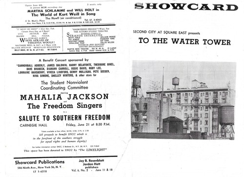 ZUM WASSERTURM, ZWEITE STADT, 1966 PROGRAMM - BARBARA HARRIS, PAUL DOOLEY, ETC. - Bild 1 von 2