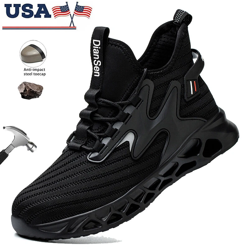 Indestructible Safety Work Shoes Steel Toe Work Boots Mens' Sneakers Breathable
Opens in a new windo