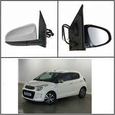 Fits Toyota Aygo 2014 - 2024 Complete Wing Mirror Electric Unit Left Hand Side.