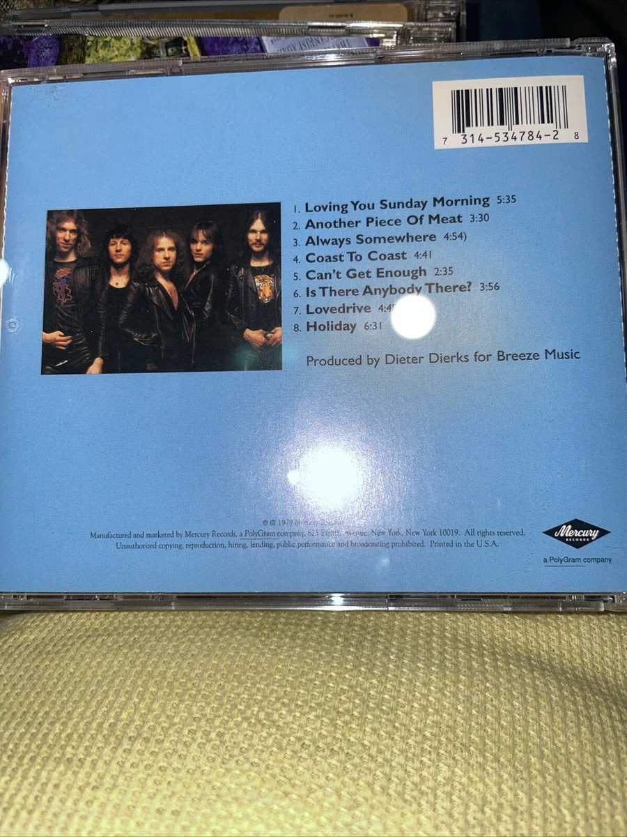 SCORPIONS サイン入りCD Scorpions – Lovedrive CD USED Mercury | eBay