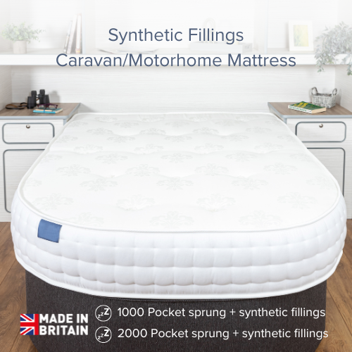 Caravan/Motorhome Custom Made Mattress (Up to Double Size) - Variety of Firmness - Picture 8 of 12