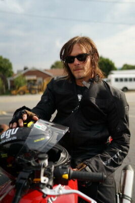 288623 Norman Mark Reedus RIDE Walking Dead TWD Star PRINT POSTER
