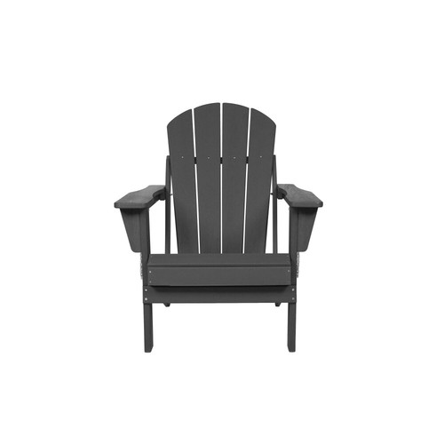 Folding Adirondack Chair with Side Table 3-Piece Adirondack Chair Set Multicolor - Picture 46 of 63