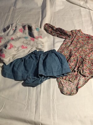 Baby Gap, Carters & Young Hearst Baby Girls Clothes 12 M