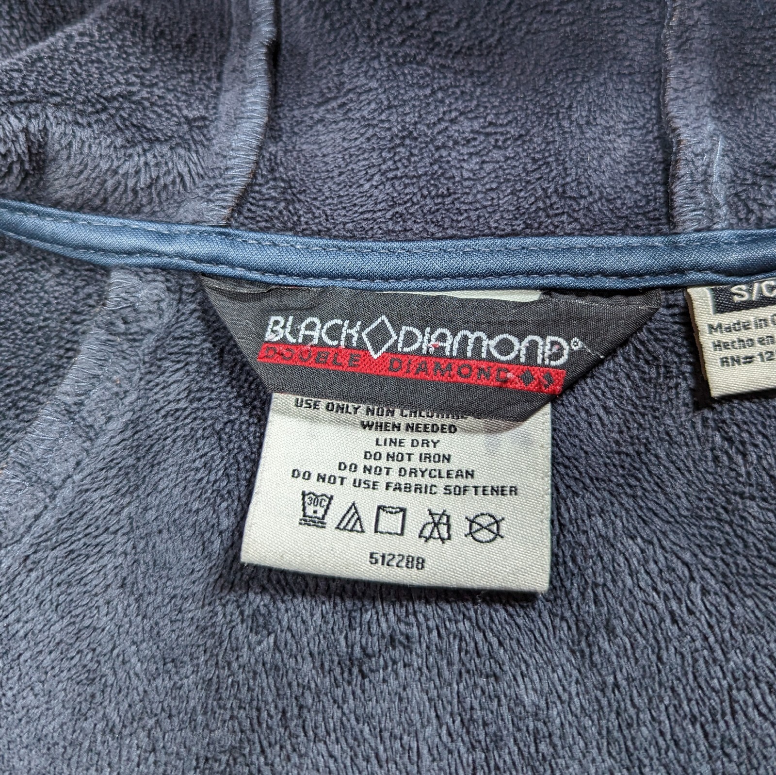 Black Diamond Softshell Jacket Double Diamond Hoo… - image 9