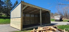 Horse Run-in - Livestock Shelter - Goat Shed - Sheep Shed 10x20