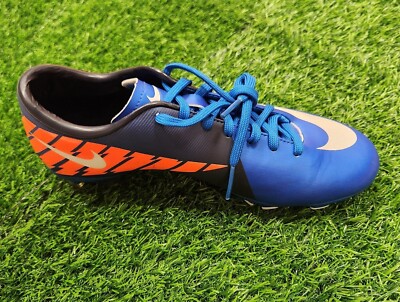 Nike Mercurial サッカーシューズ 青/オレンジ NIKE ナイキ ヴェイパー 14 エリート FG(ブルー×オレンジ
