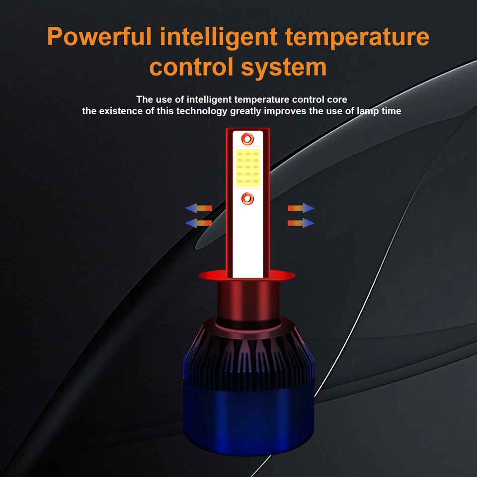 Para BMW 740i 740iL 750iL 1995-1998 6X Bombilla LED Faro Alto/Bajo Faro Antiniebla C9B Foto 4 de 4