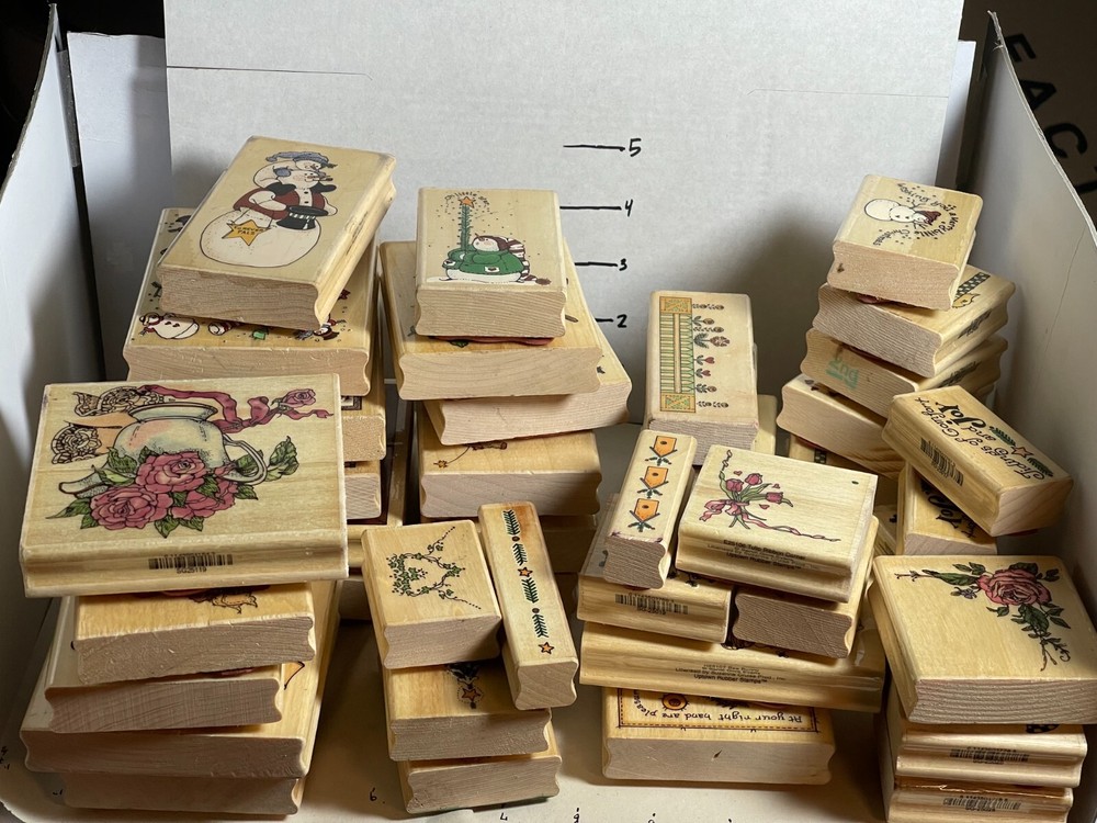 Uptown Rubber Stamps Sandi Gore Evans Mounted Rubber Stamps Pick and Choose