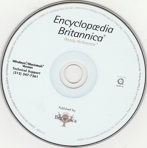 Encyclopedia Britannica CD-Rom for Windows 95/98/2000/Me/XP/NT & Mac OS X/iMac - Picture 4 of 5