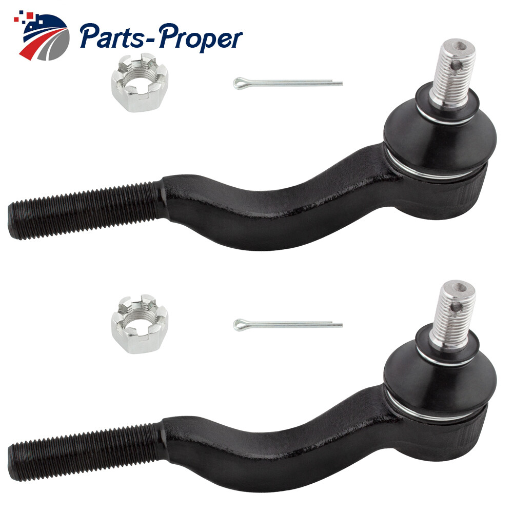 Set of 2 Front Inner Tie Rod End Links ES2046R for Toyota Corolla ...