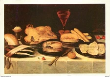 Art - Peinture - Osias Beert - Mature morte au poulet - CPM - Voir Scans Recto-V