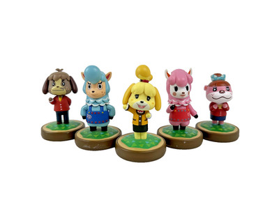 Animal Crossing Amiibo Figure Lot Isabelle Digby Reese Cyrus Harriet Nintendo Ge
