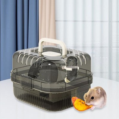 Hamsterkäfig mit Trinkflasche und Heimtrainer Outgoing Habitat