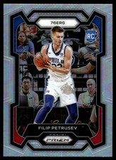Filip Petrusev 2023-24 Panini Prizm #282 76ers Insert ? SEE SCAN! FREE SHIP