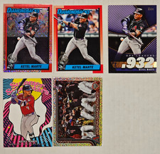 2025 Topps Series 2 Ketel Marte (5) Five Card Lot Arizona Diamondbacks