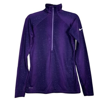 NIKE PRO DRI-FIT HALF ZIP PULLOVER SIZE M