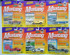 Johnny Lightning 1999 Mustang ILLUSTRATED Set Of 6 NIP