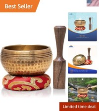 Tibetan Singing Bowl, 3" Hand-Hammered in Nepal, Meditation Bowl, Sound Bowl