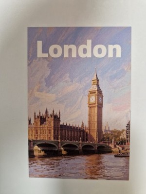 106. Souvenir Postkarten 10X15cm London UK Postcard United Kingdom Dekoration