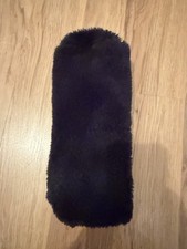 Black Synthetic Golf Wood Head Cover with Number 3