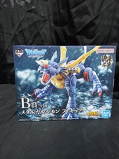 Bandai Digimon B Prize Metal Garurumon Ichibankuji Figure Jp