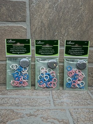 Split Ring Markers-24/Pkg (Pack of 3) 347